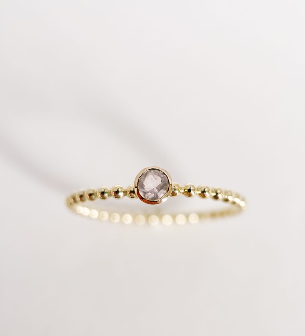 Ring ° Rozenkwarts